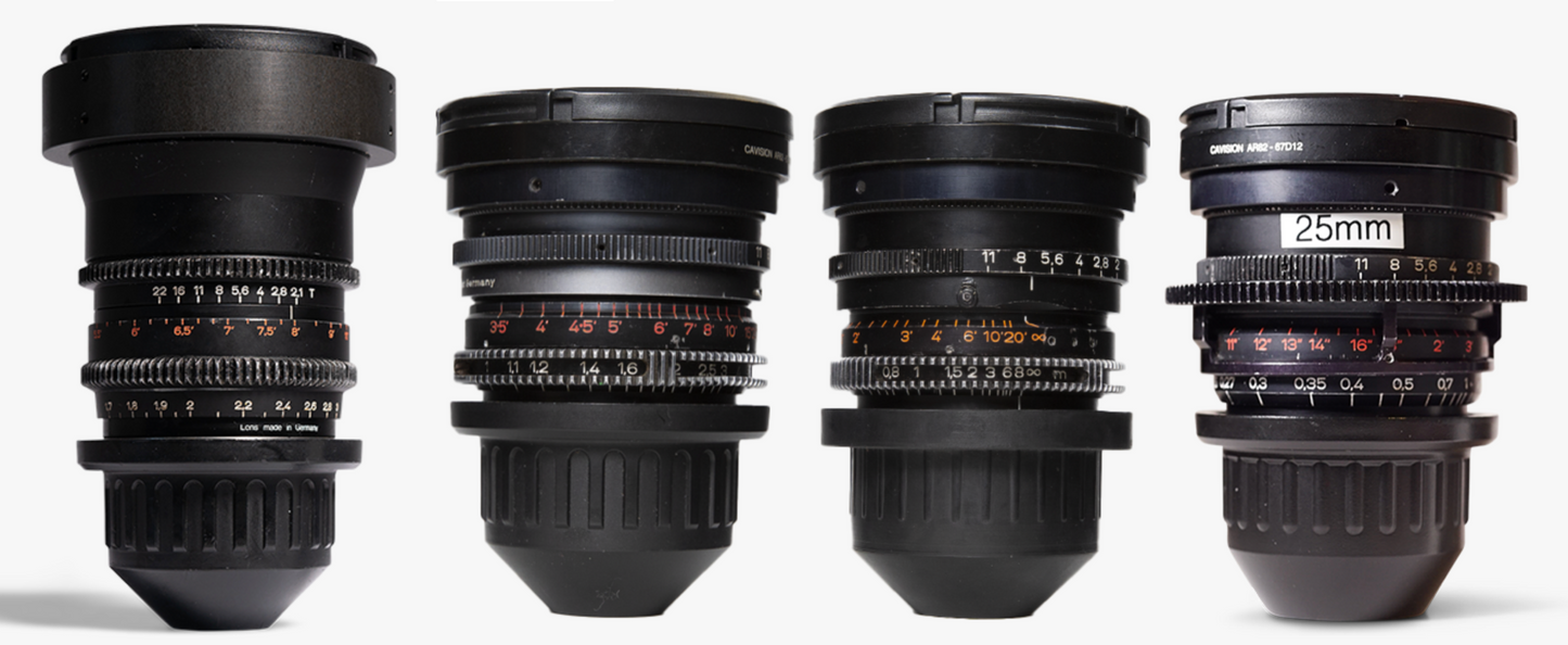 Arriflex Carl Zeiss B - Speeds