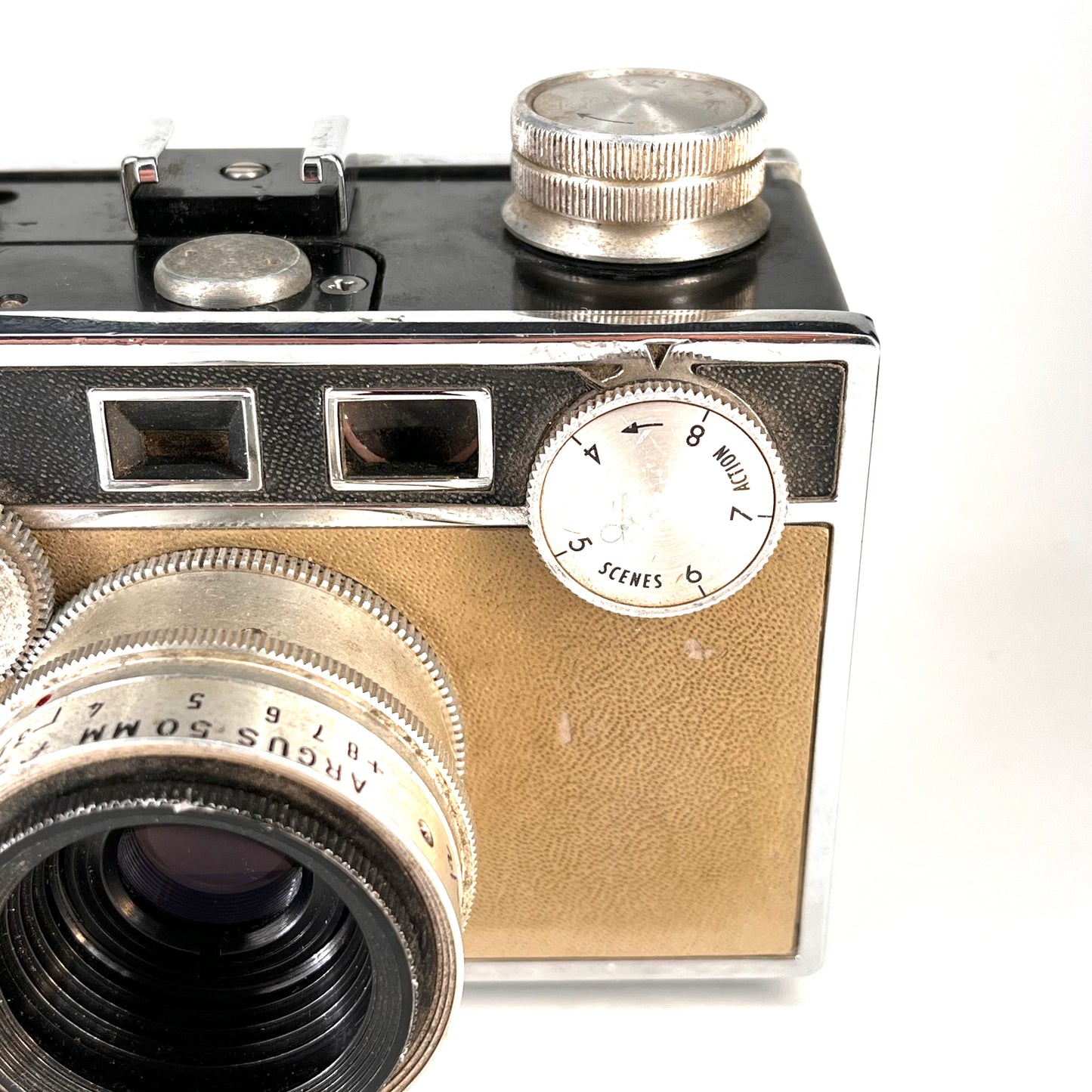 Argus C3 Matchmatic Rangefinder 35mm Camera Coated Cintar 50mm Lens