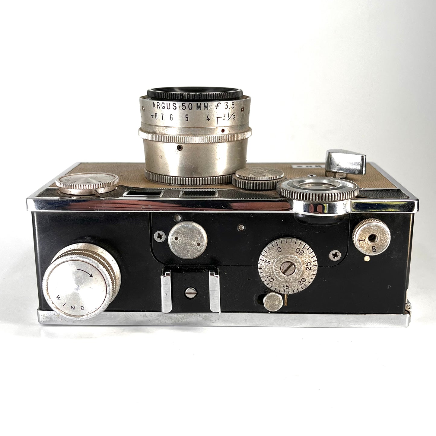 Argus C3 Matchmatic Rangefinder 35mm Camera Coated Cintar 50mm Lens