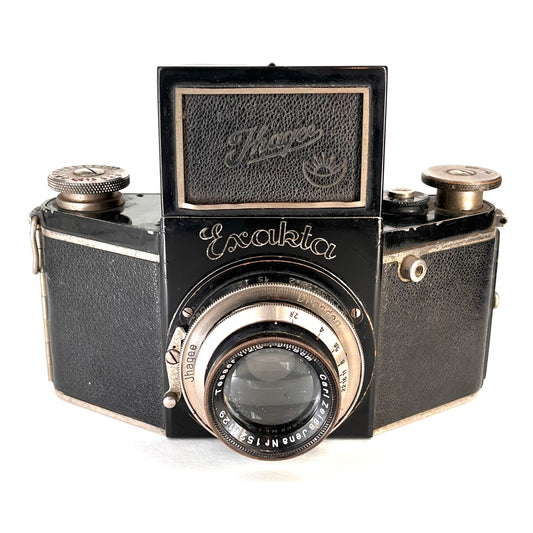 Exackta VP - B jhagee Carl zeiss 7.5cm f2.8