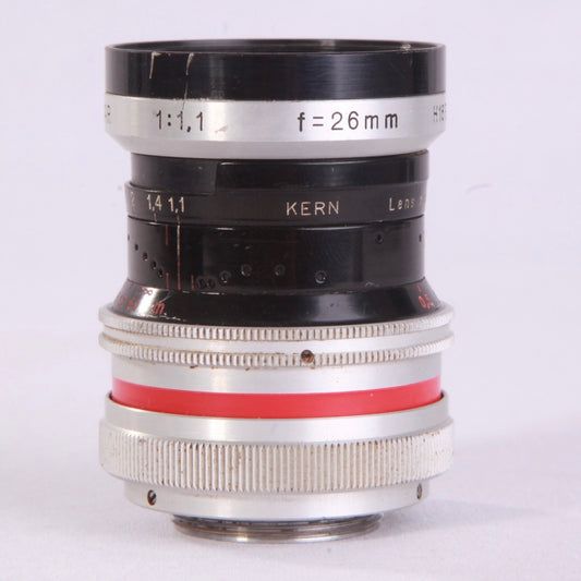 Switar 26mm f 1.1 Macro