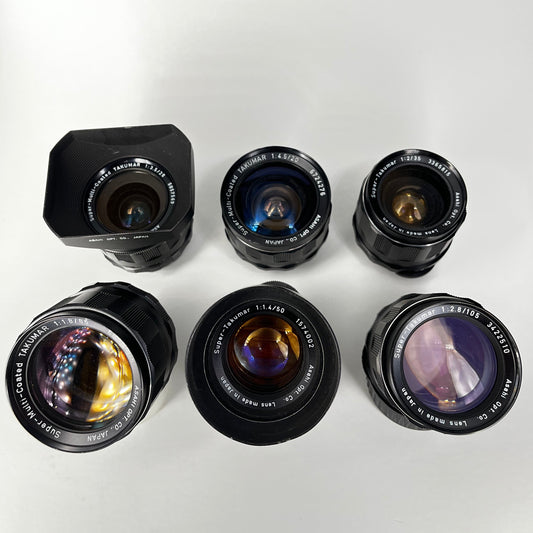 Takumar lens set