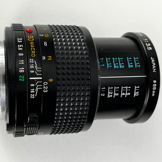 Minolta MD 50mm f3.5 Macro