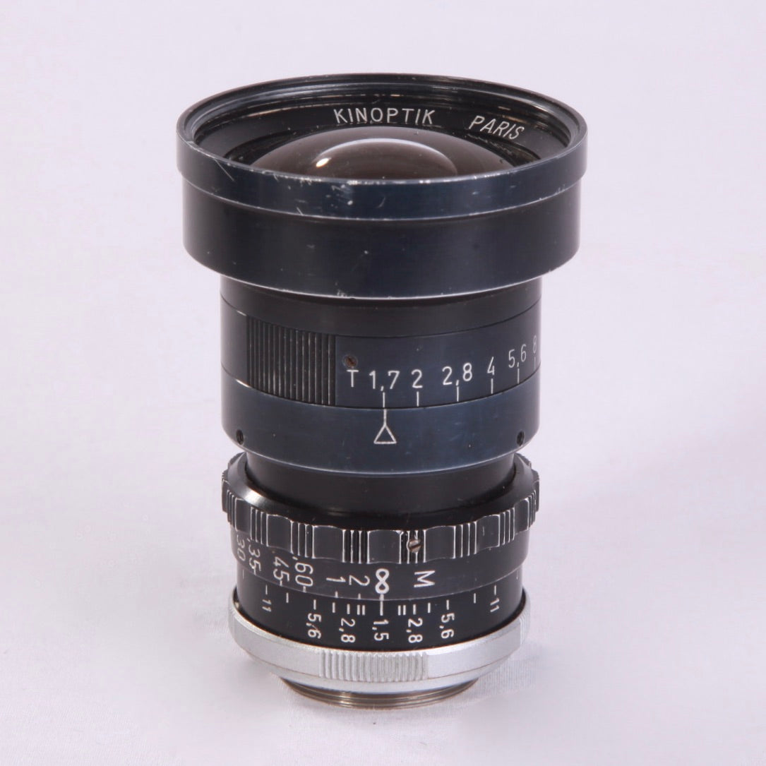 Kinoptik 9mm f1.5 c-mount lens  