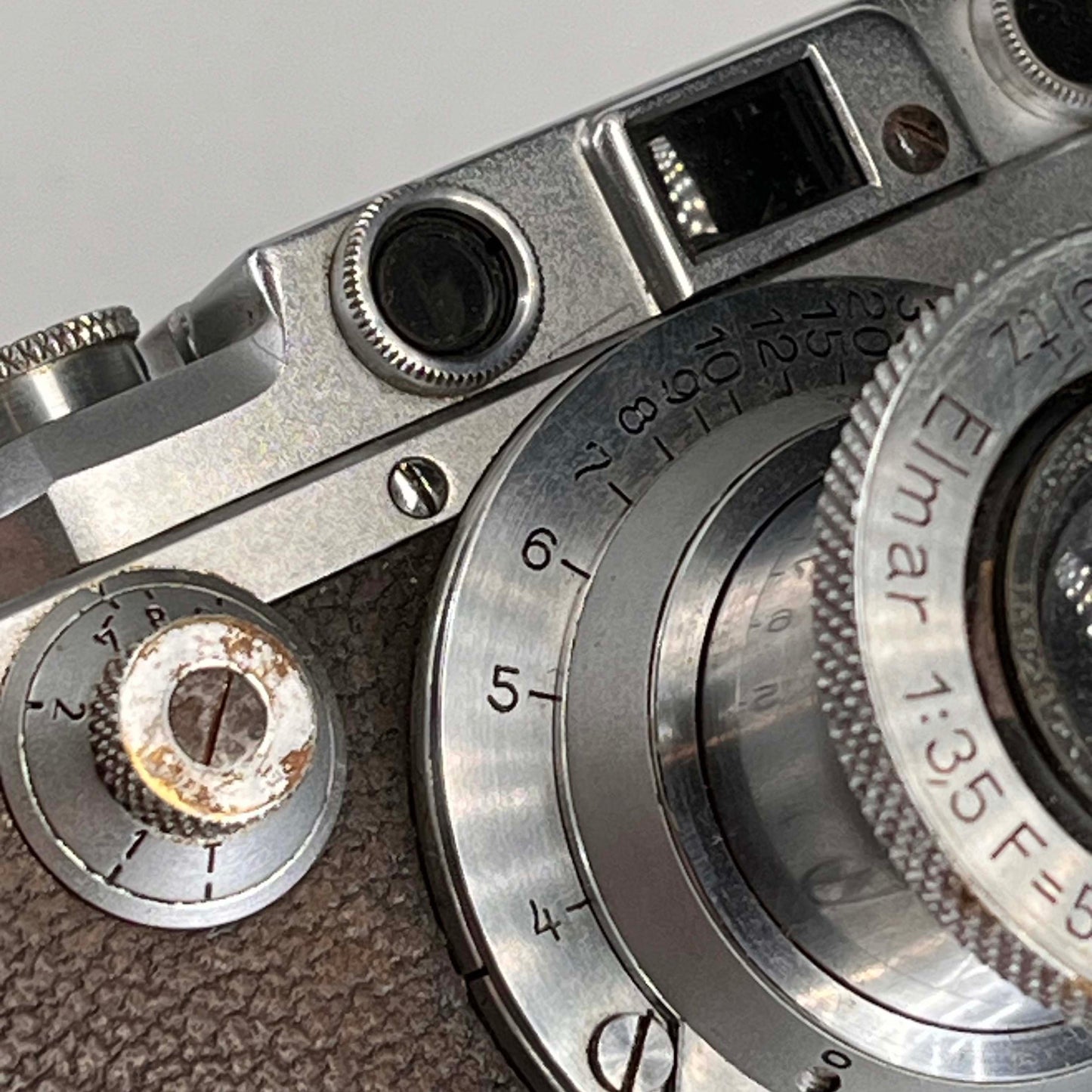 Leica IIIa rangefinder (1938) with Elmar 50mm f/3.5 lens