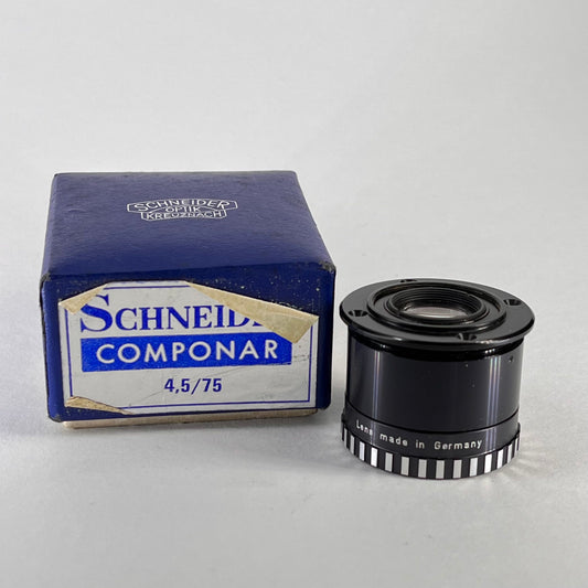 SCHNEIDER COMPONAR 75mm f4.5