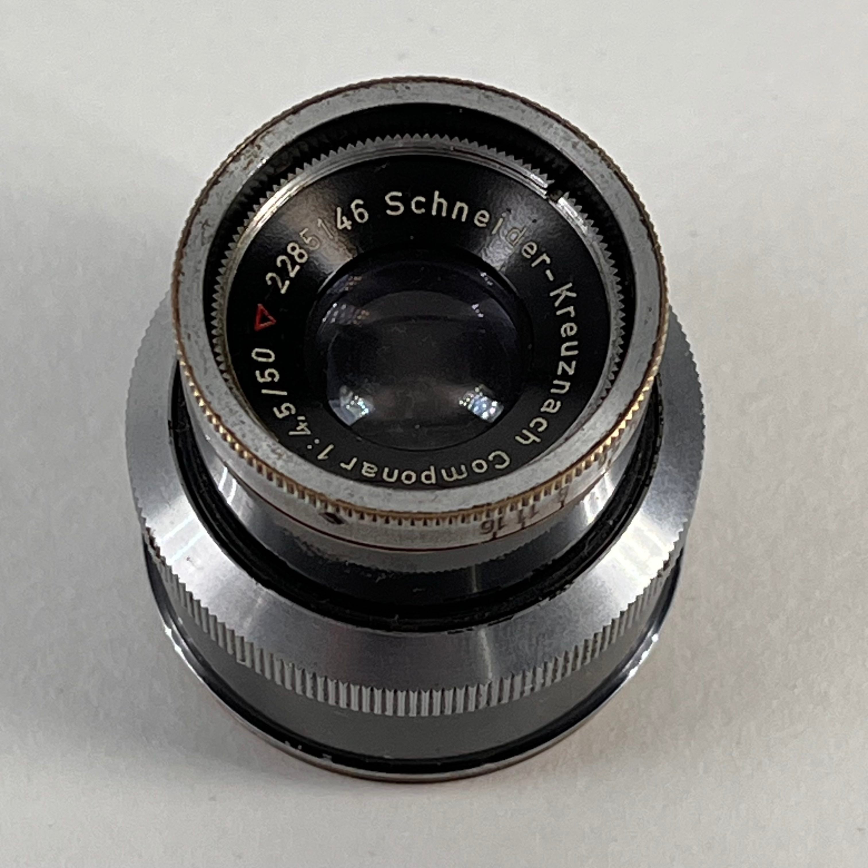 Objectif d'agrandissement Schneider Kreuznach 105 mm 1:4,5 Componar Objectif d'agrandissement Schneider Kreuznach 105 mm 1:4,5 Componar