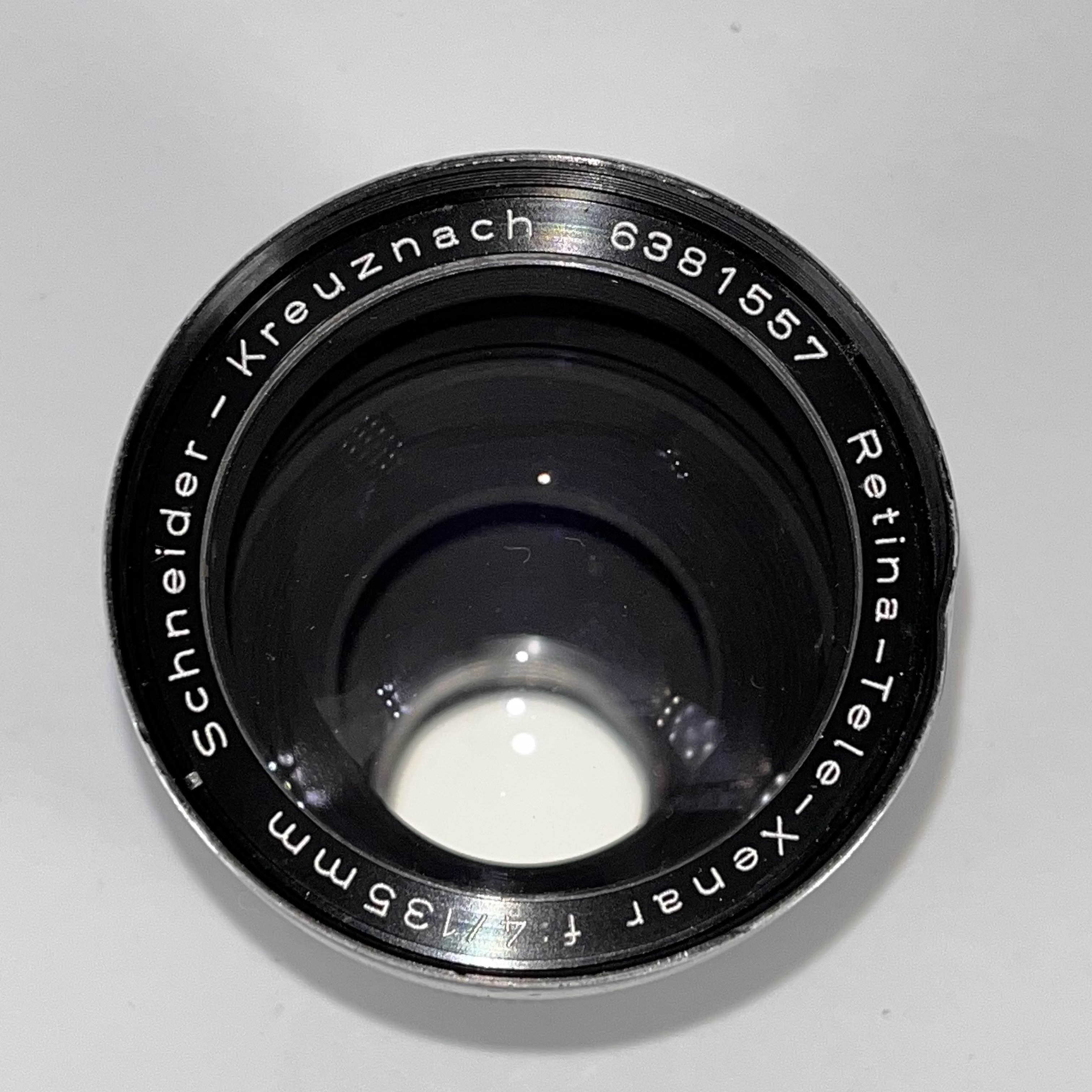 Schneider-Kreuznach Retina-Tele-Xenar 135mm f4 – TheVintageLensGuy
