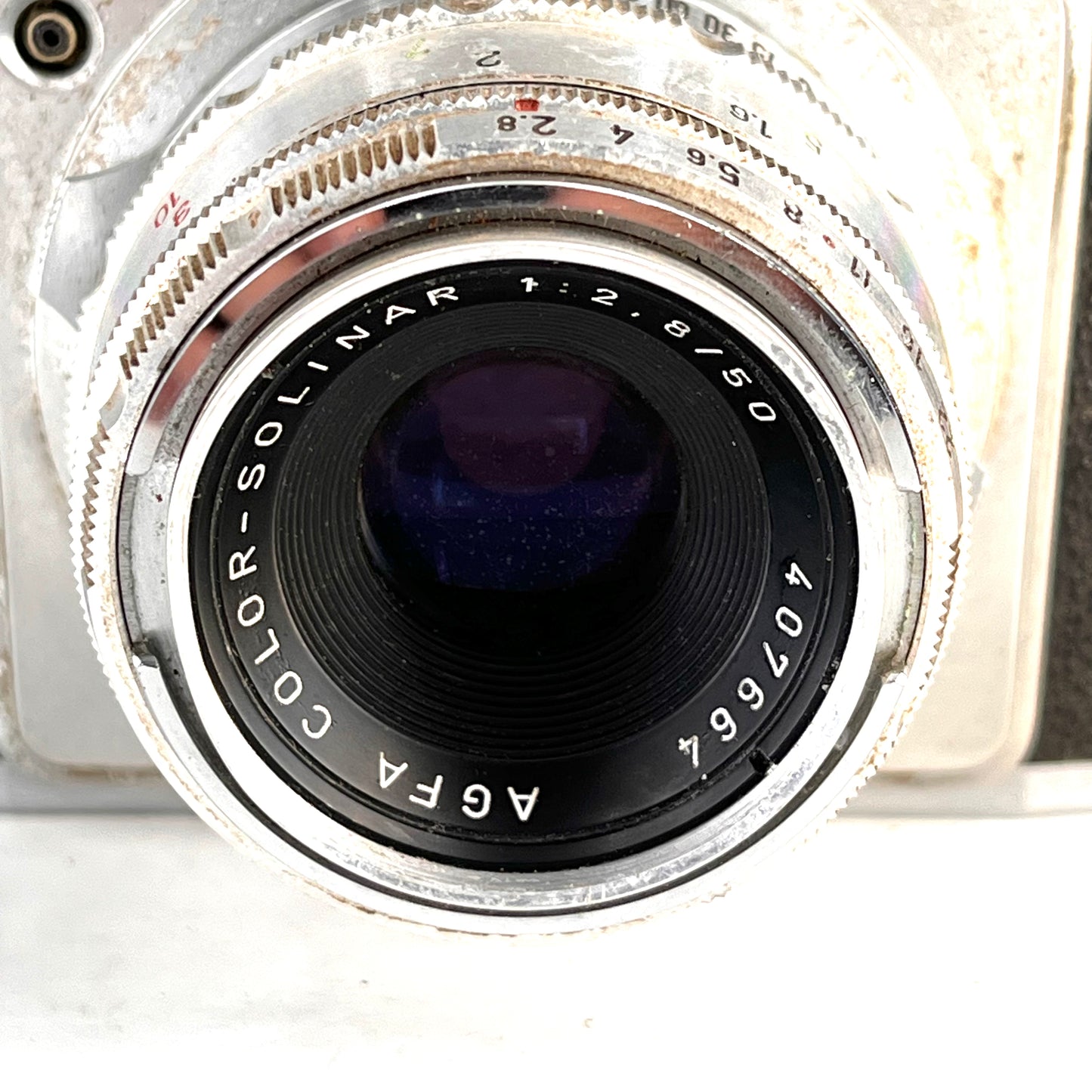 Agfa Isolette II with Solinar 1 : 45 F = 8,5 CM COMPUR RADIO Agfa Isolette II with Solinar 1 : 45 F = 8,5 CM COMPUR RADIO