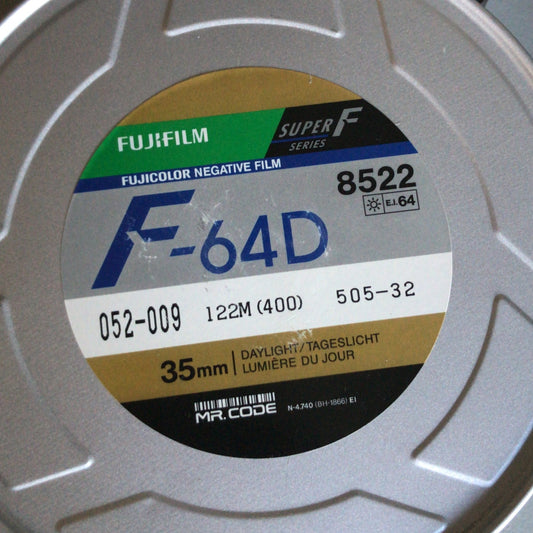 Fuji Super F 35mm Film stock (64 ASA)