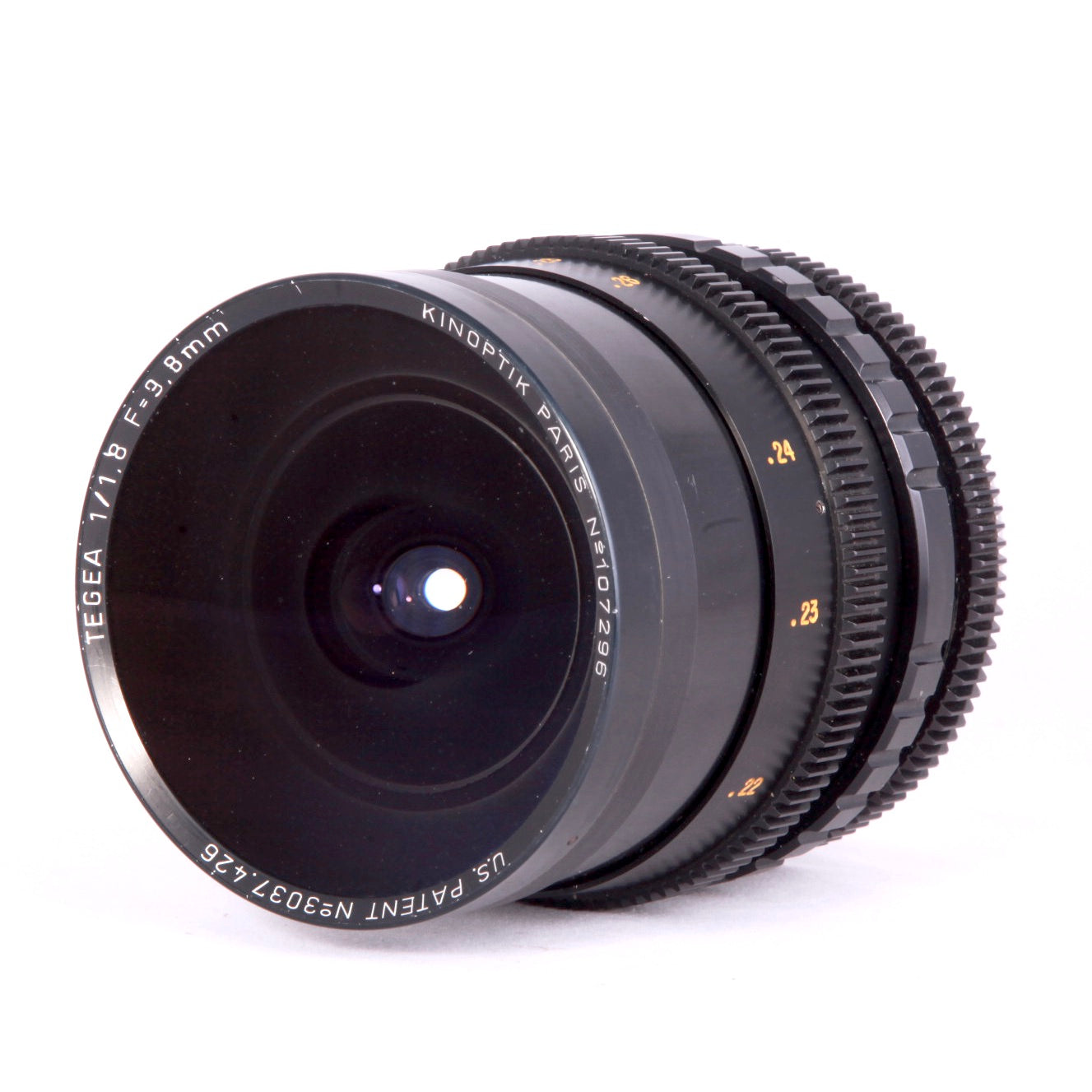 Kinoptic 9.8mm f1.8 Tegea – TheVintageLensGuy