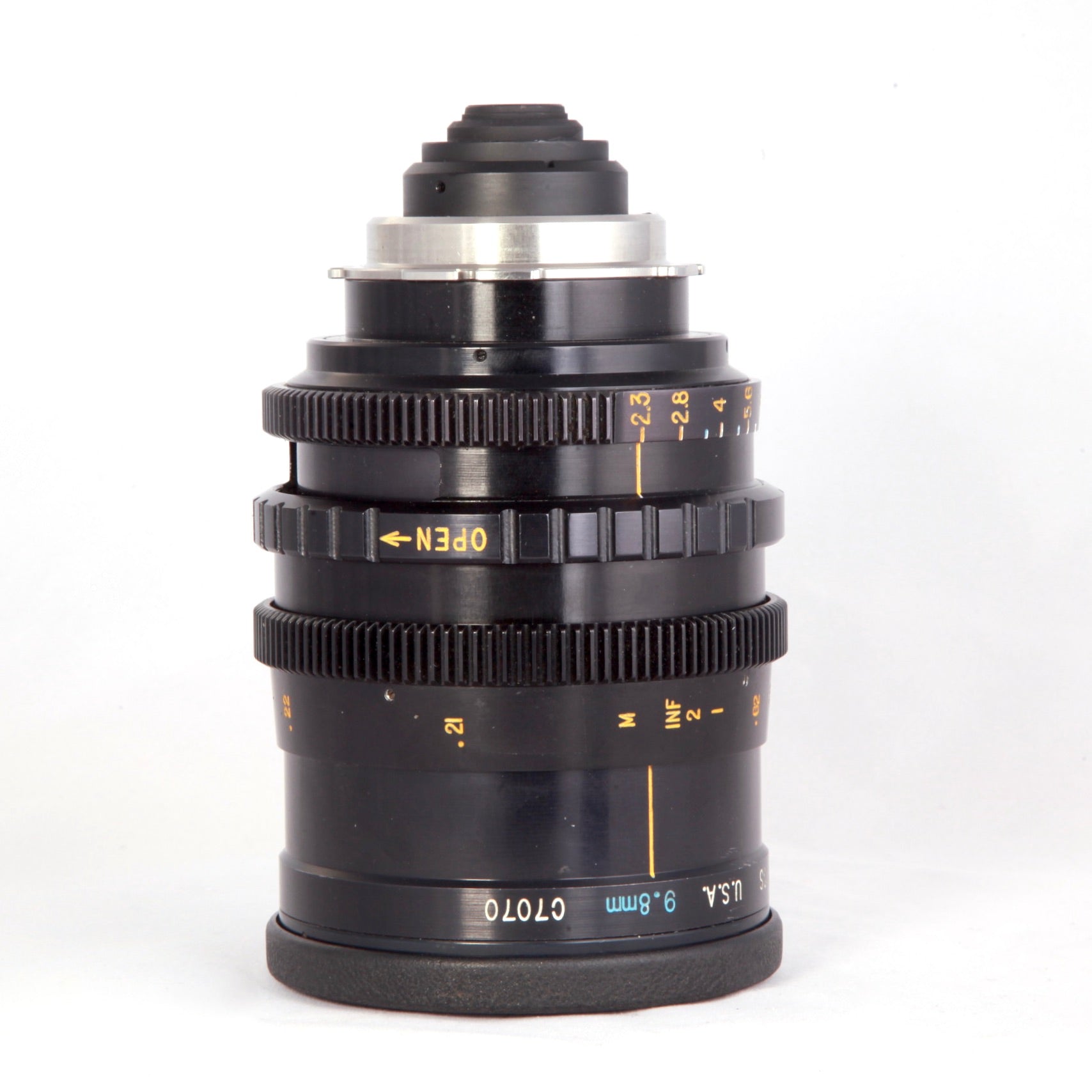 超爆安 超希少 arriflex アリフレックス35mm用TEGEA9.8ミリf1.8 ビデオ 