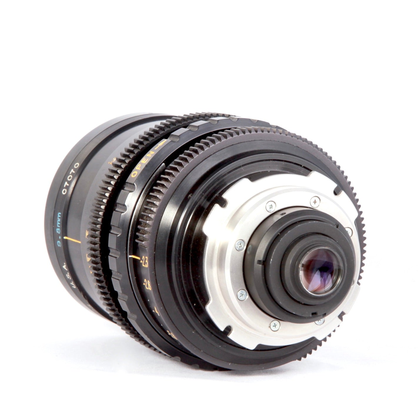 Kinoptic 9.8mm f1.8 Tegea – TheVintageLensGuy