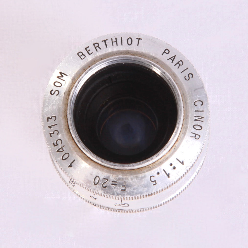 Som Berthiot Cinor 20mm f1.5 – TheVintageLensGuy